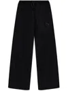 Y-3 Elasticated Cropped Trousers In Black