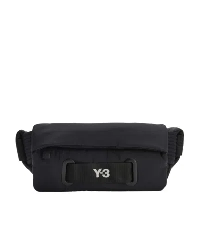 Y-3 Embossed-logo Belt Bag In Black