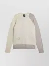 Y-3 Logo-embossed Colour-block Sweater