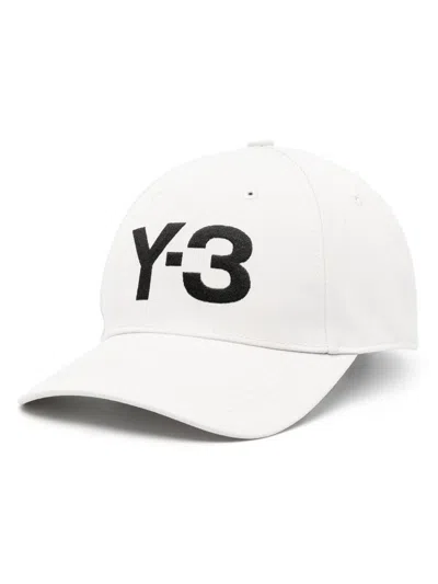 Y-3 Embroidered-logo Baseball Cap In Neutrals