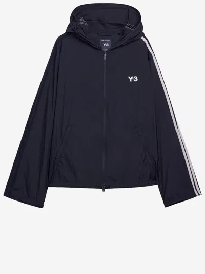 Y-3 Y 3 Fabric Sweatshirt With Logo In Blue