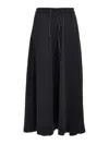 Y-3 3-stripes Skirt With Drawstring And Elastic Waistband