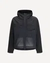 Y-3 Black Cotton Shell Jacket In Black
