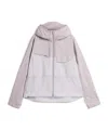 Y-3 Hooded Jacket Long Sleeves Chest Pocket In Purple