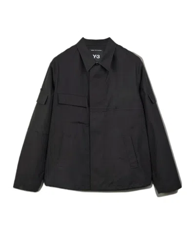 Y-3 Field Shirt Jacket In Black