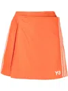 Y-3 Firebird Skort In Orange
