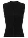 Y-3 Organic Cotton Top In Black