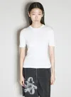 Y-3 FITTED SHORT-SLEEVE T-SHIRT