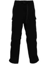 Y-3 Flannel Cargo Trousers In Black