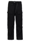 Y-3 Black Pants Elasticized On Waist Belt In Black