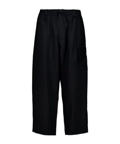 Y-3 Flap-pockets Trousers In Black