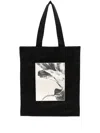 Y-3 Floral-print Tote Bag In Black