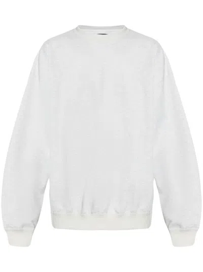 Y-3 FRENCH TERRY CREW NECK MÉLANGE EFFECT SWEATSHIRT
