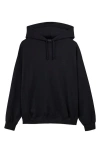 Y-3 Graphic Hoodie In Black