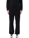 Y-3 Adidas French Terry Track Pants In Black