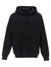 Y-3 Black Cotton Hoodie With Gfx Print