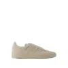 Y-3 GAZELLE SNEAKERS - LEATHER - WHITE