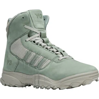 Y-3 Gender Inclusive Gsg9 Sneaker In Silver Green/light Brown