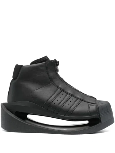 Y-3 Gendo Pro 40mm Hollowed Sneakers In Black