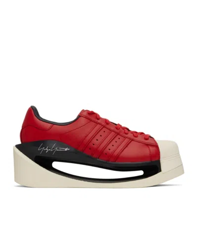 Y-3 Gendo Superstar Sneakers In Betsca/black