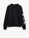 Y-3 Gfx Crew Cotton Sweatshirt In Black