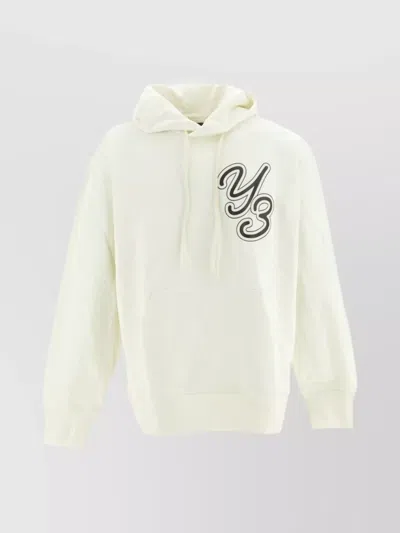 Y-3 Gfx Hoodie In White
