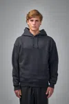 Y-3 Graphic Hoodie In Gray