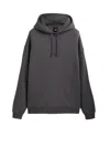 Y-3 Graphic Print Hooded Sweatshirt In Gray
