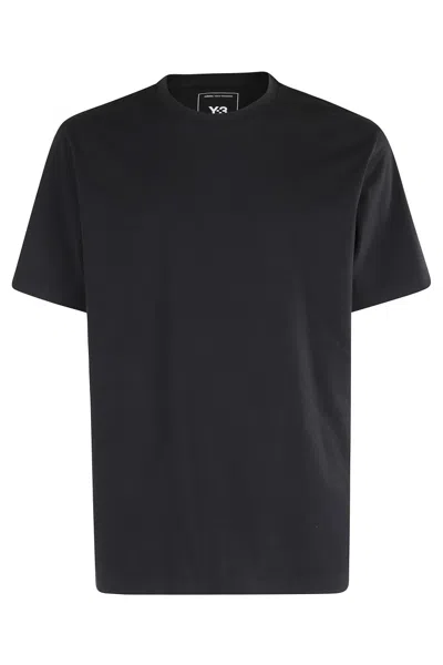 Y-3 M Wo Ss Tee In Black