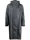 Y-3 Gtx Long Parka In Grau