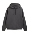 Y-3 Graphic Hoodie Granit In Gray