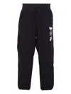 Y-3 Graphic Logo Joggers With Drawstring Closure In Black