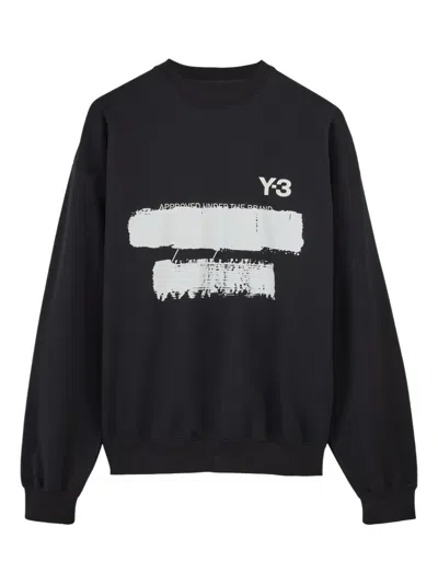 Y-3 GRAPHIC-PRINT "BLACK" SWEATSHIRT