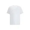 Y-3 Regular Fit Crew Neck Short Sleeve T-shirt In White