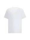 Y-3 Crewneck Graphic Print Oversize Short Sleeve T-shirt In White