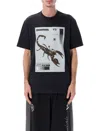 Y-3 Nbhd Oversized Scorpion Graphic T-shirt In Black