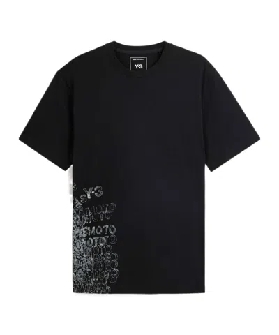 Y-3 Graphic T-shirt In Black