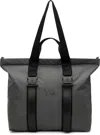 Y-3 Gray Shopper Tote