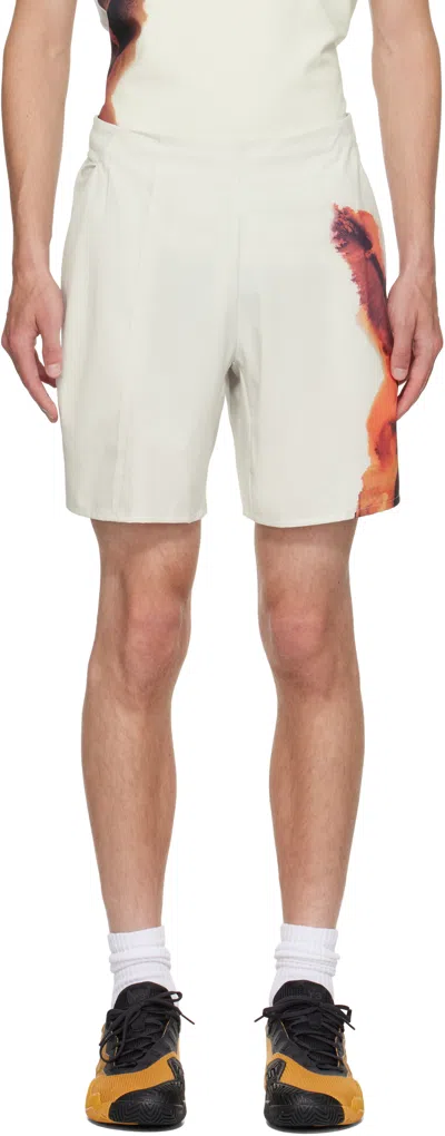Y-3 GRAY US OPEN TENNIS SHORTS SET