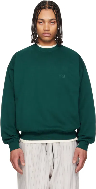 Y-3 Green Crewneck Aurivy Sweatshirt