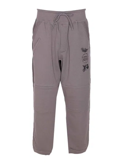 Y-3 PANTALÓN CASUAL - GRIS