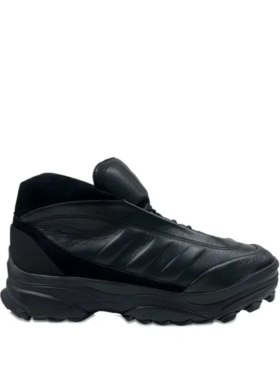 Y-3 Gsg9 2.0 Leather Lace-up Sneakers In Black