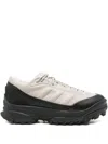 Y-3 Gsg9 Leather Lace-ip Sneakers In Neutral