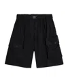 Y-3 Y 3 Cargo Shorts With Fixed Belt In Black