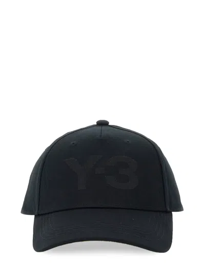 Y-3 Hat With Logo In Blue