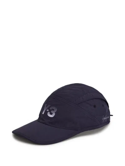 Y-3 Hats Black In Purple
