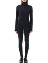 Y-3 Logo-print Jumpsuit In Black