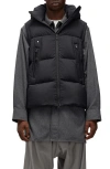 Y-3 Y-3 HOODED INSULATED DOWN PUFFER VEST