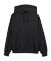 Y-3 Black Cotton Hoodie With Gfx Print In Black