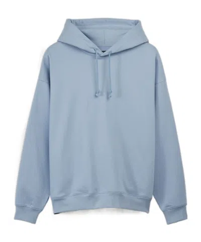 Y-3 Hooded Sweater In Blue